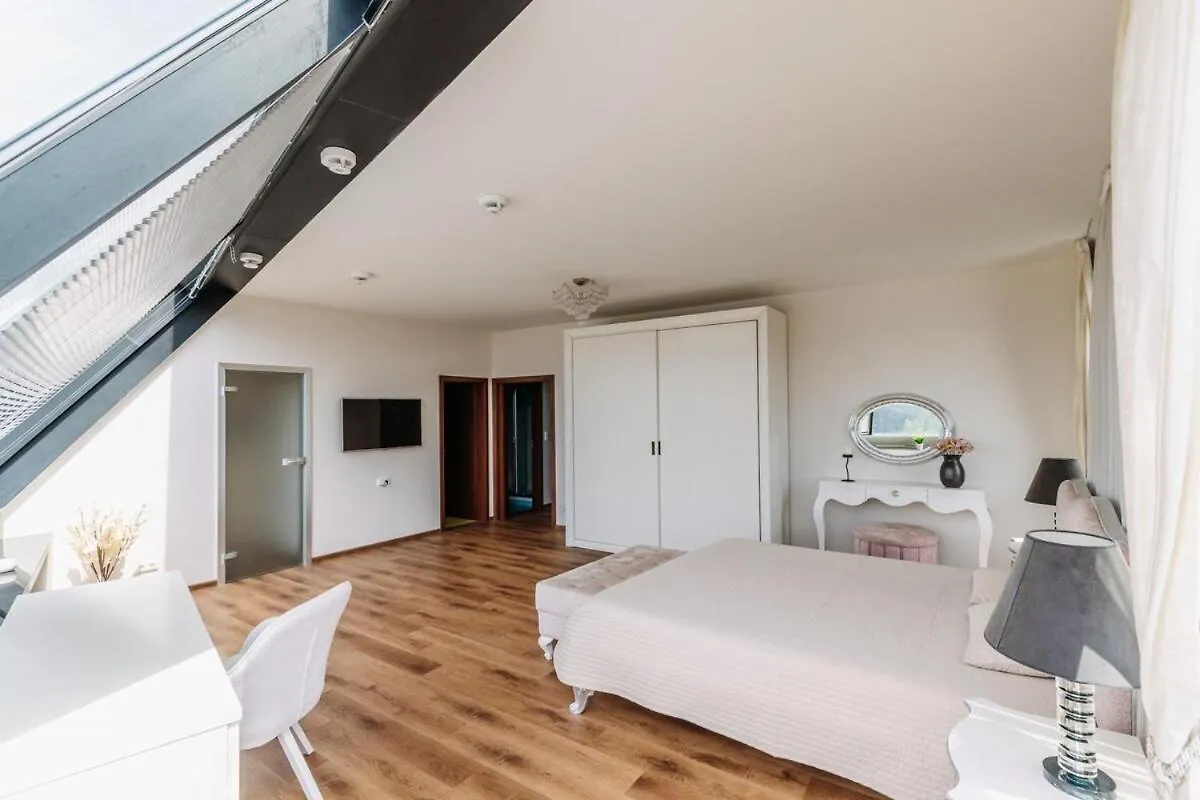 カルロヴィ・ヴァリUnique Penthouse With Terrace And Exceptional Viewアパートメント カルロヴィ・ヴァリ